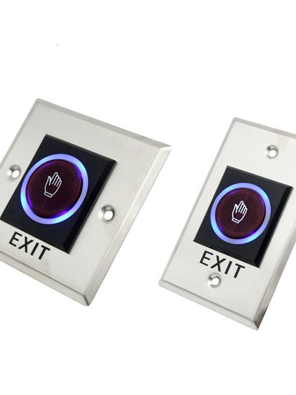 Infrarrojo Sensor Interruptor sin contacto Botón de salida de liberación sin contacto con LED Indicación