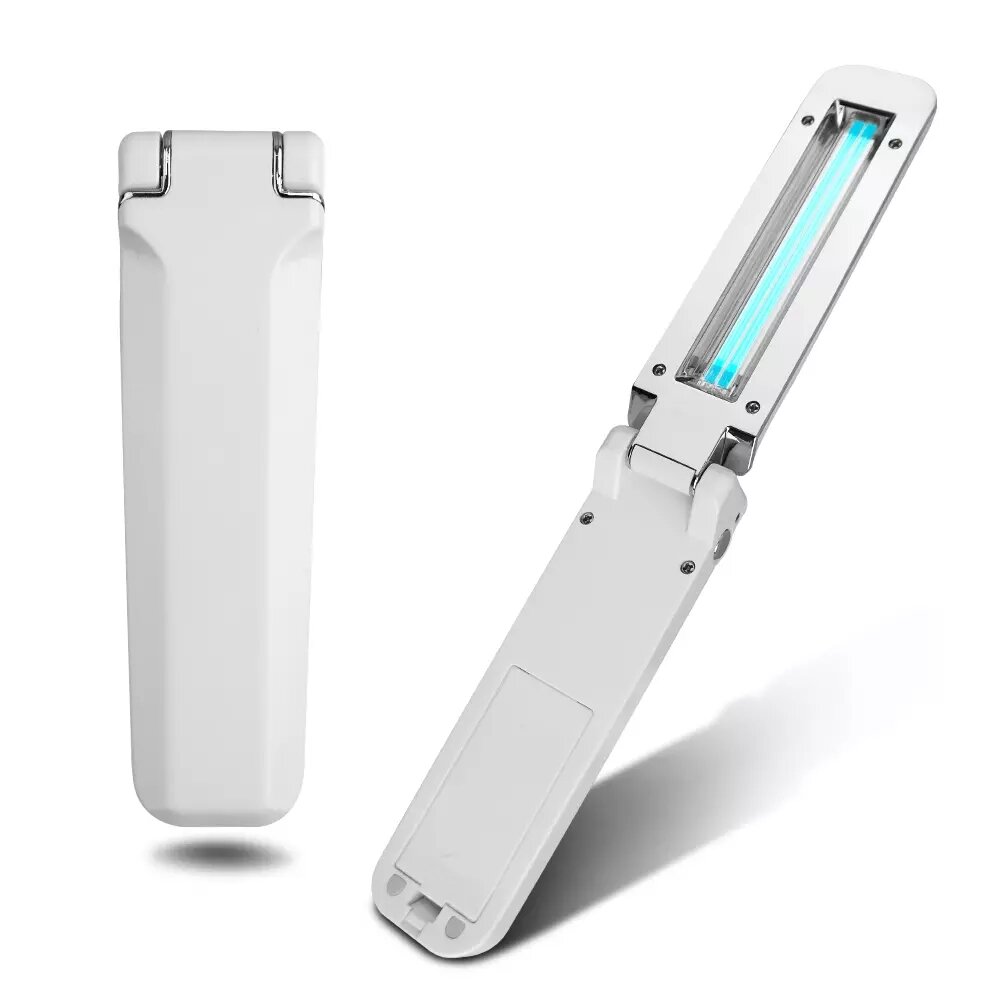 UVC de mano plegable USB esterilización esterilizar linterna germicida ultravioleta Lámpara viajes a casa Lámpara