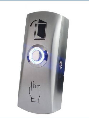 Luz LED Interruptor de salida del botón de salida para el sistema de control de acceso de la puerta Puerta Empuje Salir