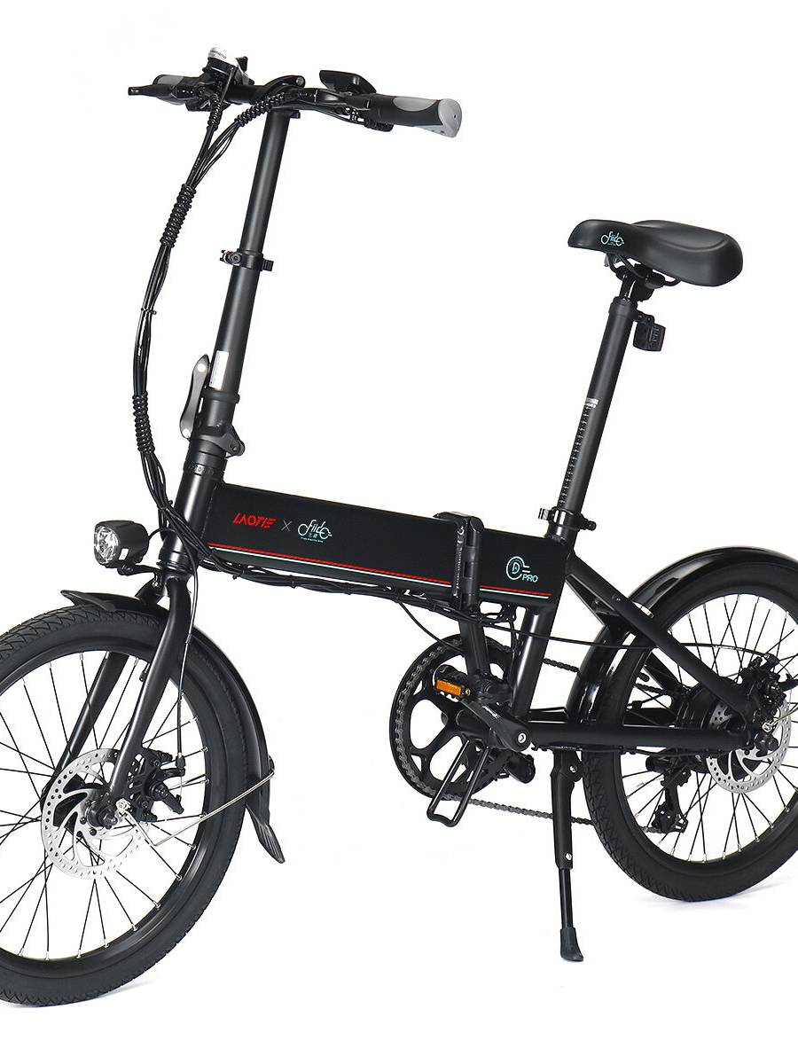 [CZ Direct] LAOTIE X FIIDO D4s Pro 11.6Ah 36V 250W 20in Bicicleta de ciclomotor plegable 25km / h Velocidad máxima 90KM