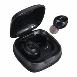 Mini TWS Bluetooth inalámbrico verdadero 5.0 Auricular 5D estéreo IPX5 Impermeable auriculares con micrófono