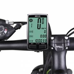 Nuevo Ordenador para bicicleta SD-583C 16 funciones Cadencia del odómetro de la bicicleta Sensor LCD Retroiluminación Mo