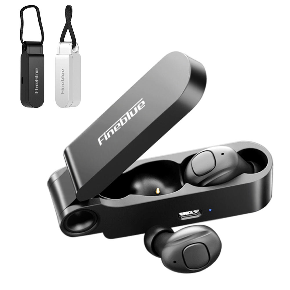 Fineblue F MAX Mini TWS bluetooth 5.0 Sports Auricular Auriculares estéreo inalámbricos con carga Caja