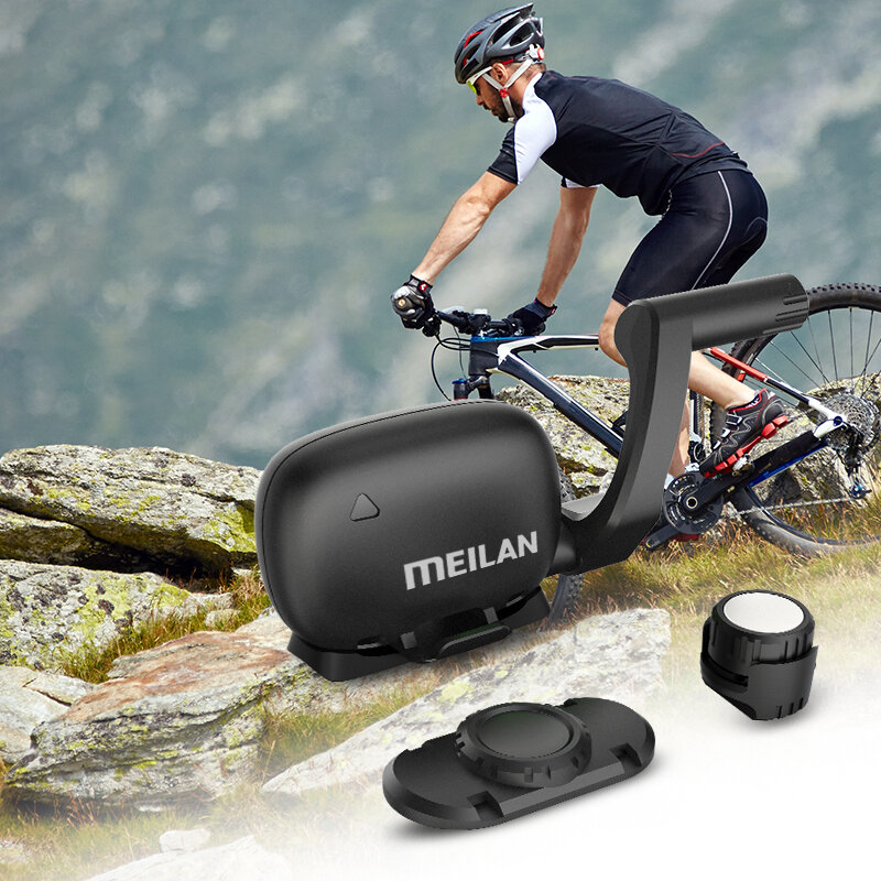 Meilan C3 Cadencia de velocidad Sensor bluetooth 4.0 ANT + Transmisor de frecuencia inalámbrico para teléfono Bicicleta