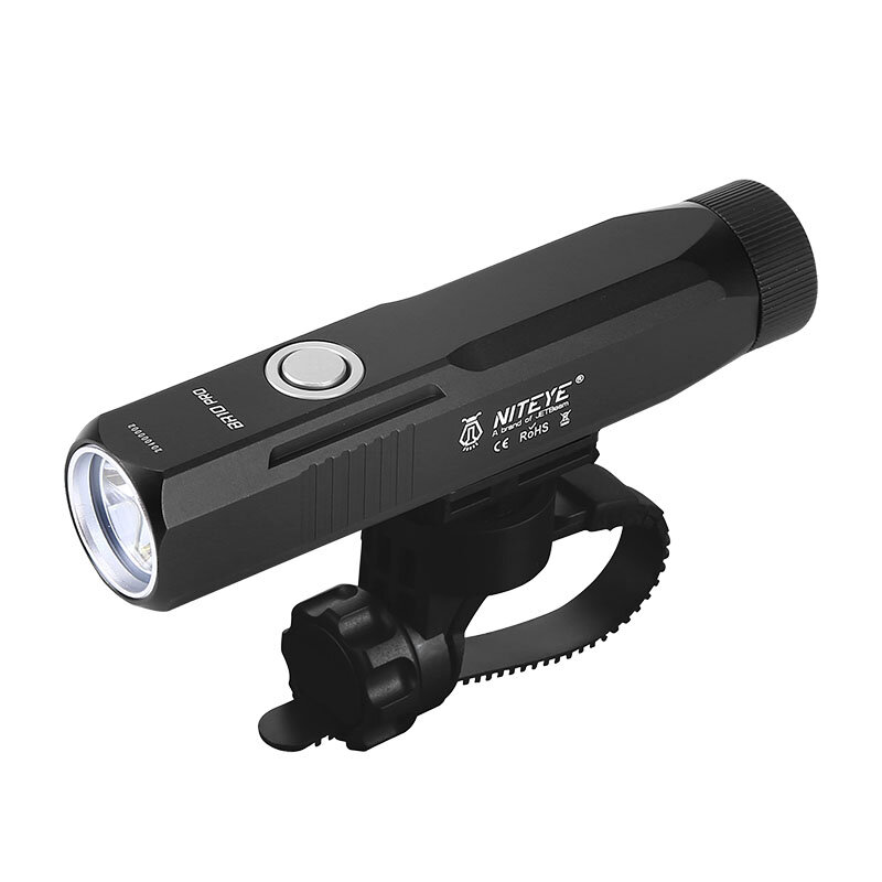 JETBeam BR10GT 1380lm LED Linterna 6 modos USB Luz de bicicleta recargable Mini linterna de bolsillo portátil