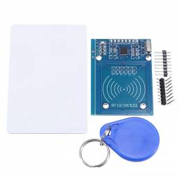 RFID-RC522 Lector de tarjetas RF IC Sensor Módulo con S50 Tarjeta en blanco y llavero para Raspberry Pi