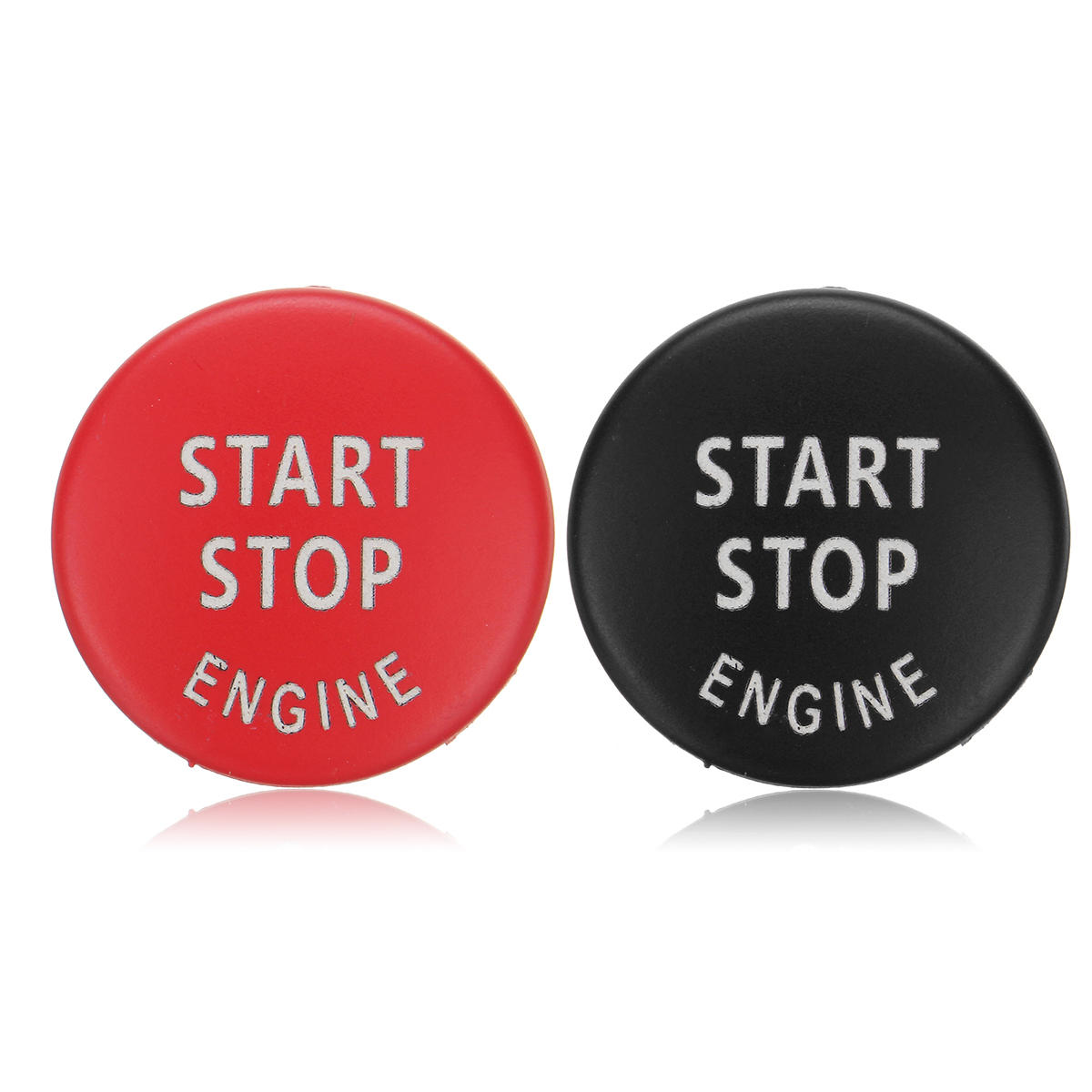 Car Start Stop Motor Interruptor de botón Rojo Negro Cubierta para BMW X5 E70 X6 E71 3 E90 E91 E92 E93