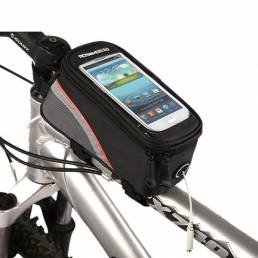 ROSWHEEL 4.8 '' 5.5 '' bolso del teléfono tubo marco de la bolsa de la pantalla táctil de la bicicleta