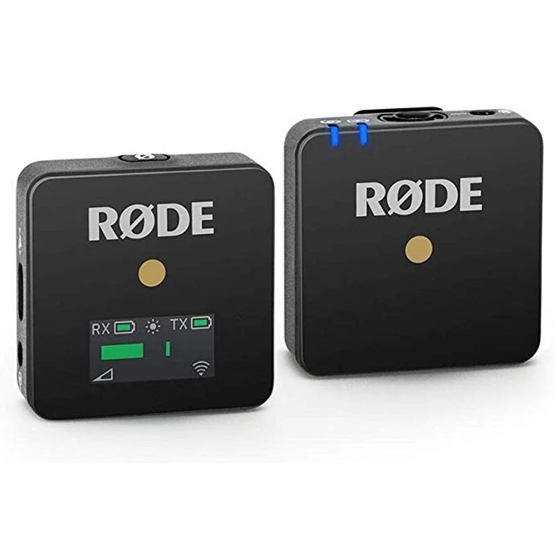 RODE Wireless Go Professional Compact Micrófono Micrófono de condensador pequeño con clip inalámbrico de 2
