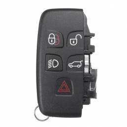 5 botones Control remoto llavero Caso Smart Key Shell para LAND ROVER LR4 Range Rover Sport Evoque