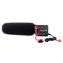 LENSGO LYM-DM30 cardioide externo Micrófono Control remoto micrófono de grabación para videocámara DSLR Cámara Smartphon