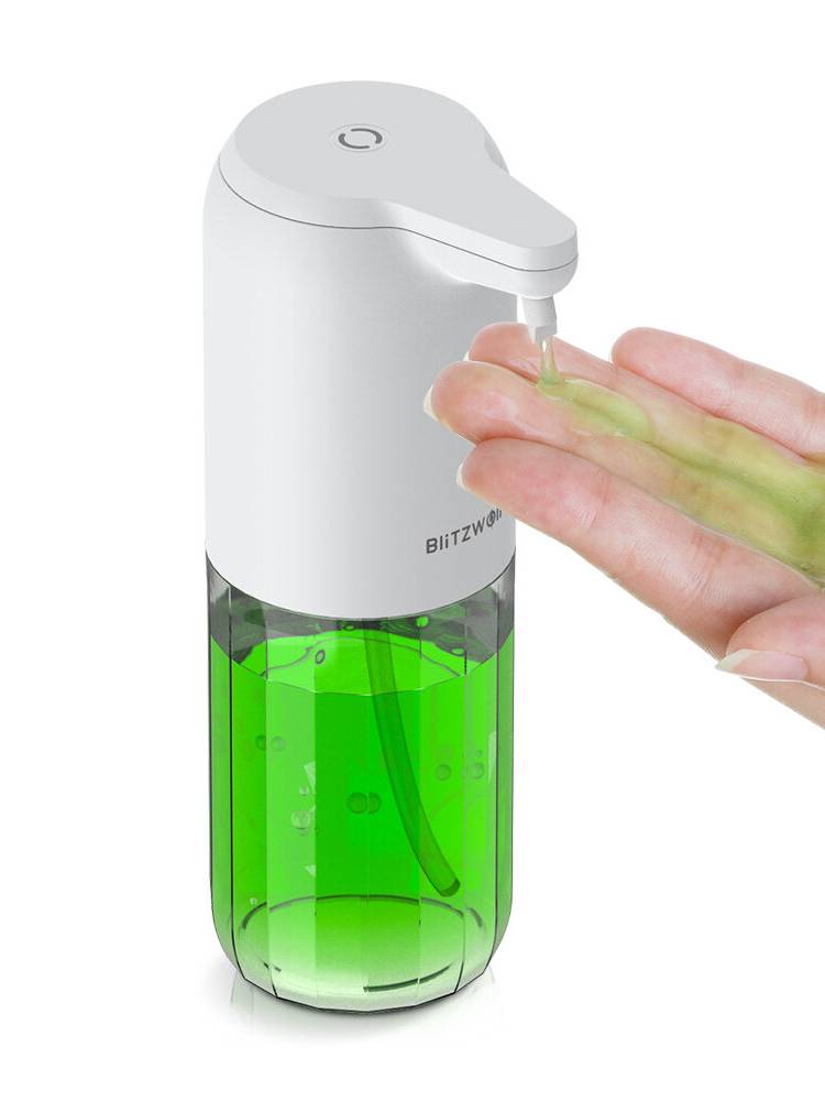 BlitzWolf® BW-FD4 410 ml Dispensador automático de alcohol líquido IPX4 Impermeable Lavadora de manos por inducción inte