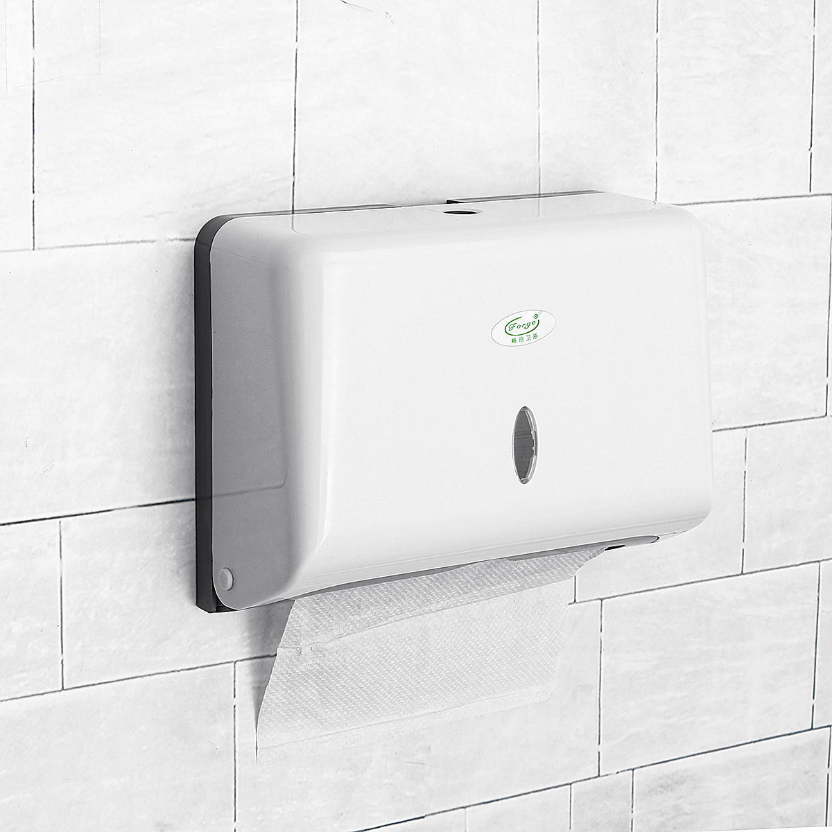 Papel higiénico montado en la pared Toalla Dispensador de tejidos Caja Soporte Cuarto de baño Kit