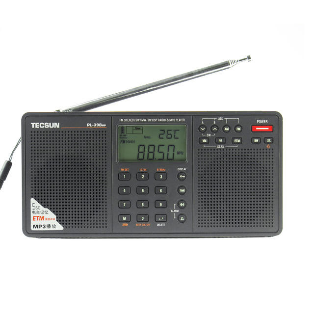 Tecsun PL-398MP 2.2 Pulgadas Completa Banda de Sintonización Dgital Estéreo FM/AM/SW Receptor de Radio