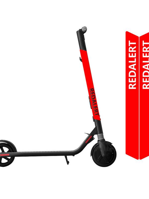 BIKIGHT Impermeable pegatina para Ninebot ES1 ES2 ES3 ES4 scooter eléctrico de uso general adhesivo para poste