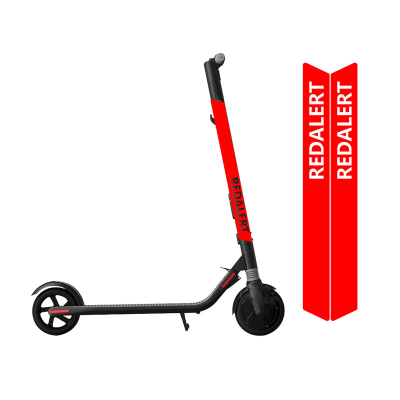 BIKIGHT Impermeable pegatina para Ninebot ES1 ES2 ES3 ES4 scooter eléctrico de uso general adhesivo para poste
