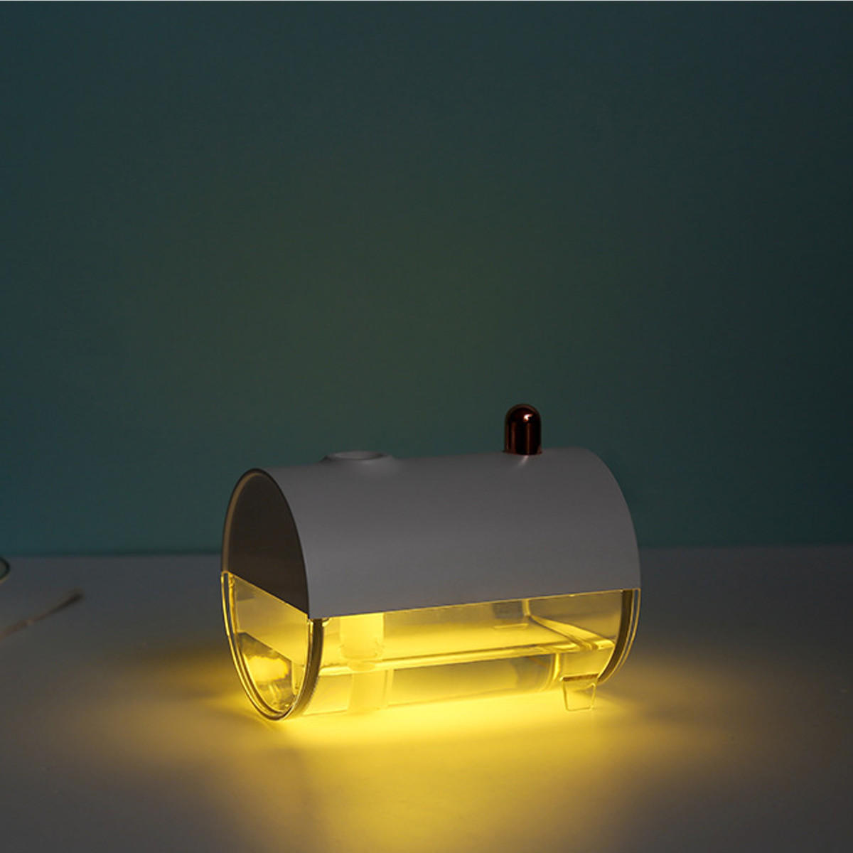 Humidificador ultrasónico de aire de 250 ml LED Lámpara Purificador de aire