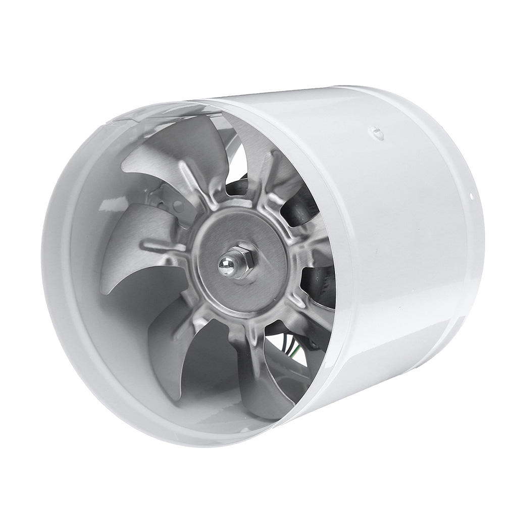 Ventilador de conducto en línea de 40W y 6 pulgadas Booster Ventilador de escape de 150 mm Ventilador de ventilación de