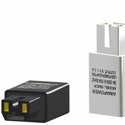 BIKIGHTCargadordeteléfonodebicicleta USB eléctrico 1.2A Cargador rápido de Ebike de carga