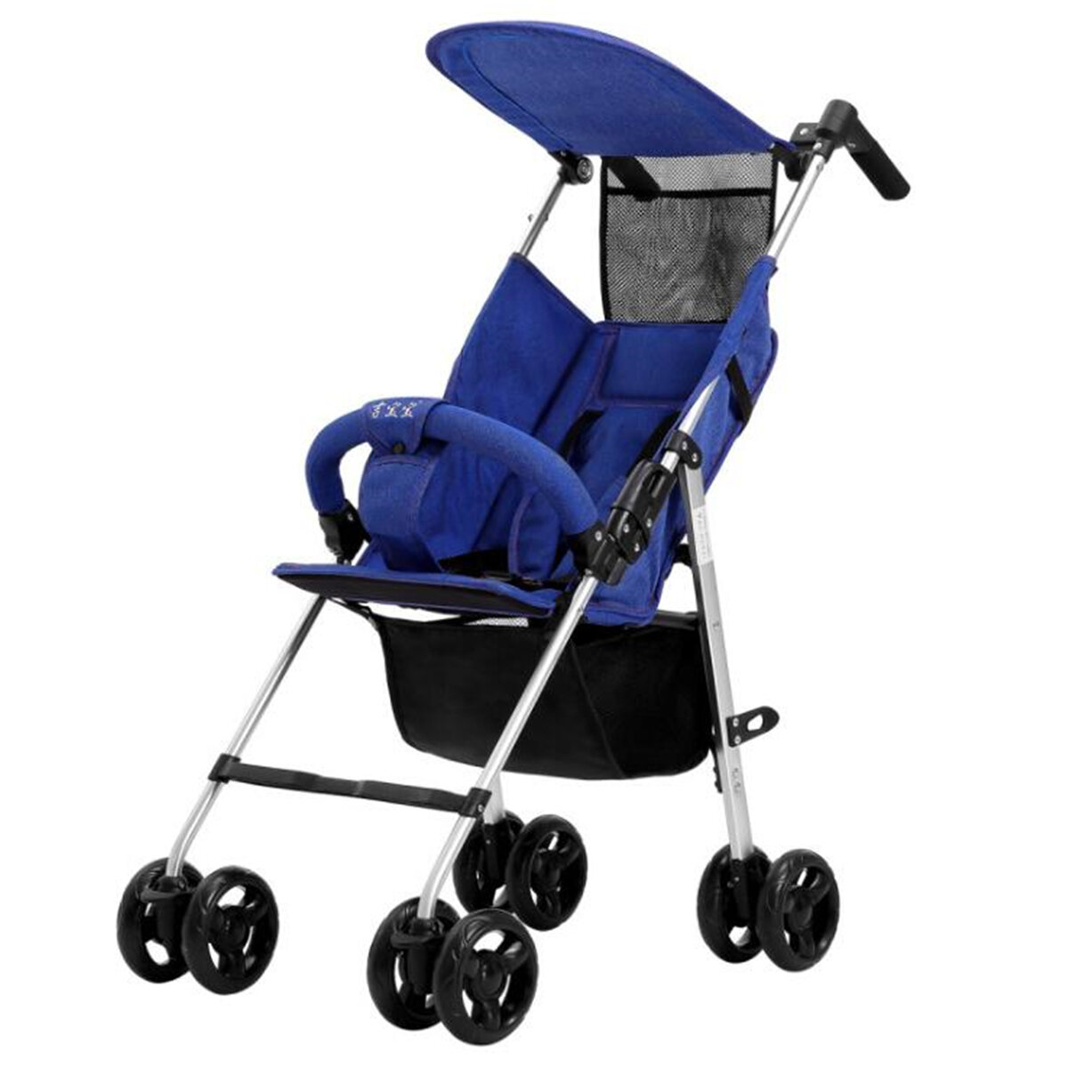 Cochecito de bebé plegable Niño y silla de paseo infantil Asiento de seguridad infantil ligero