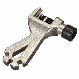  de acero de la bicicleta el mini herramienta de reparación del interruptor de la cadena con la llave de radios